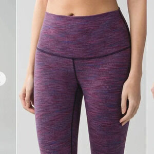 Lululemon wunder under roll down crop 23”